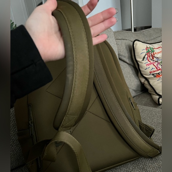 Dagne Dover Dakota Neoprene Backpack Forest Moss Green - Picture 13 of 14
